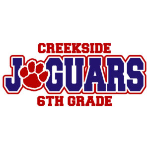 Creekside Middle School 6th Grade Team Jaguars Online Store